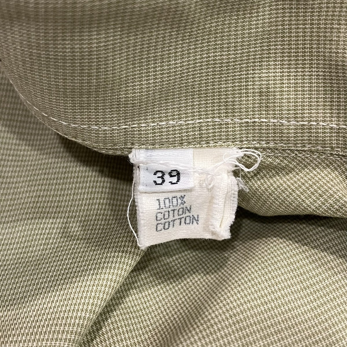 Yves Saint Laurent 半袖ボタンダウンシャツ 古着・中古-4枚目のアイテム画像