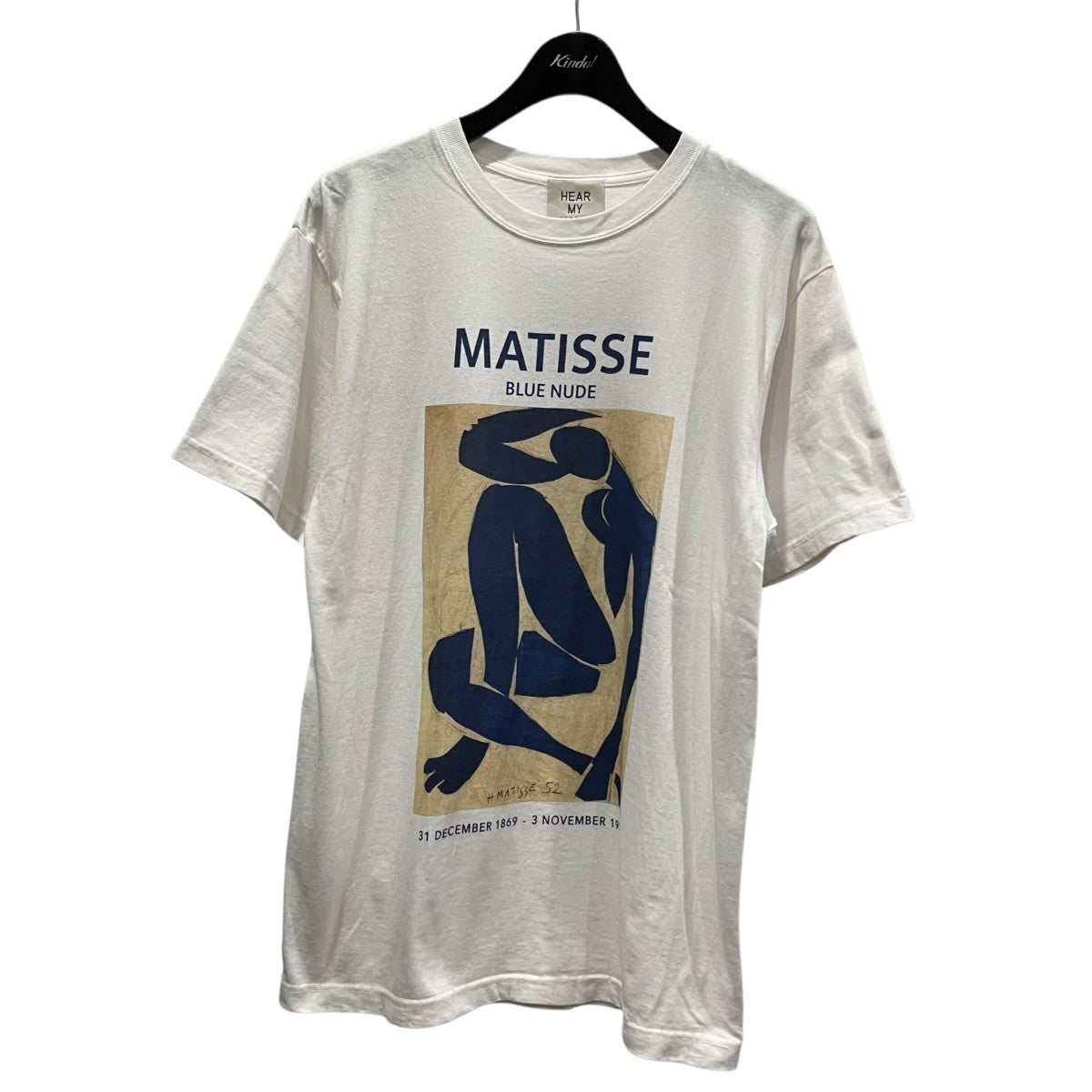 Henri Matisse×EDIFICE×HERE MY NAME 24SS半袖TシャツHMNED-24SS-03CS 古着・中古-1枚目のアイテム画像