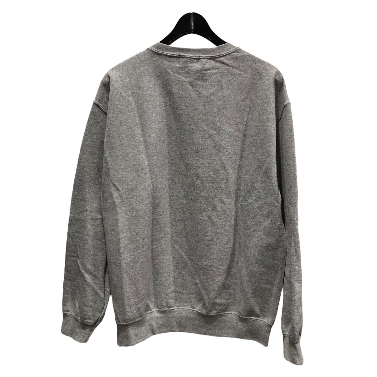 Lapel EXCLUSIVE CREW NECK SWEATシャイニングプリントスウェット