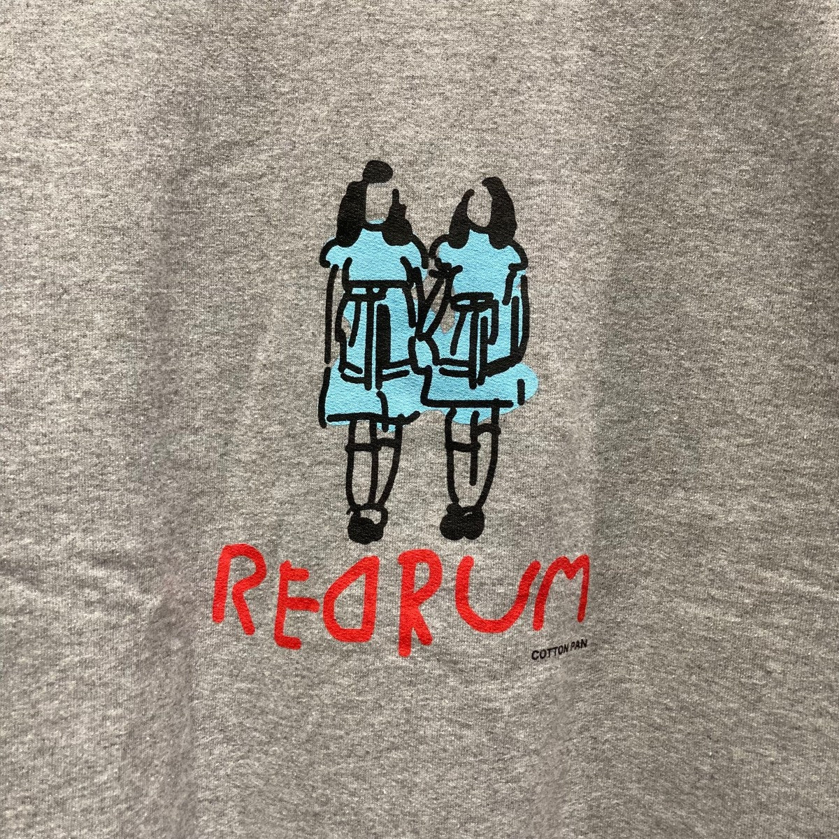 Lapel EXCLUSIVE CREW NECK SWEATシャイニングプリントスウェット