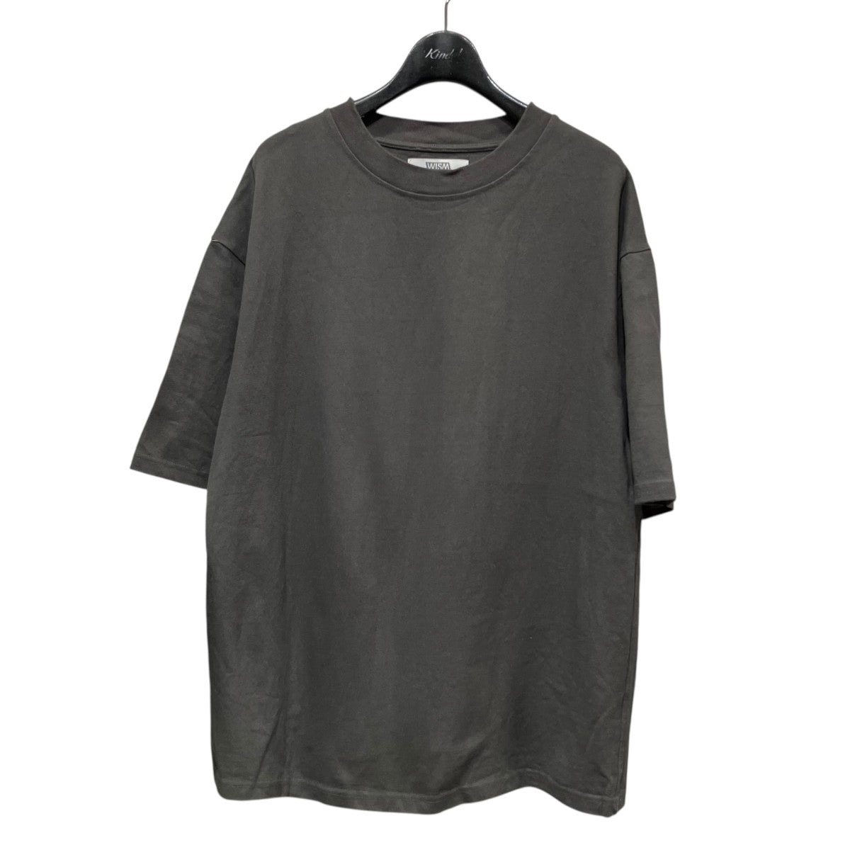 WISM 25SSWISM BASIC TEEクルーネックTシャツ25071596190010 古着・中古-1枚目のアイテム画像