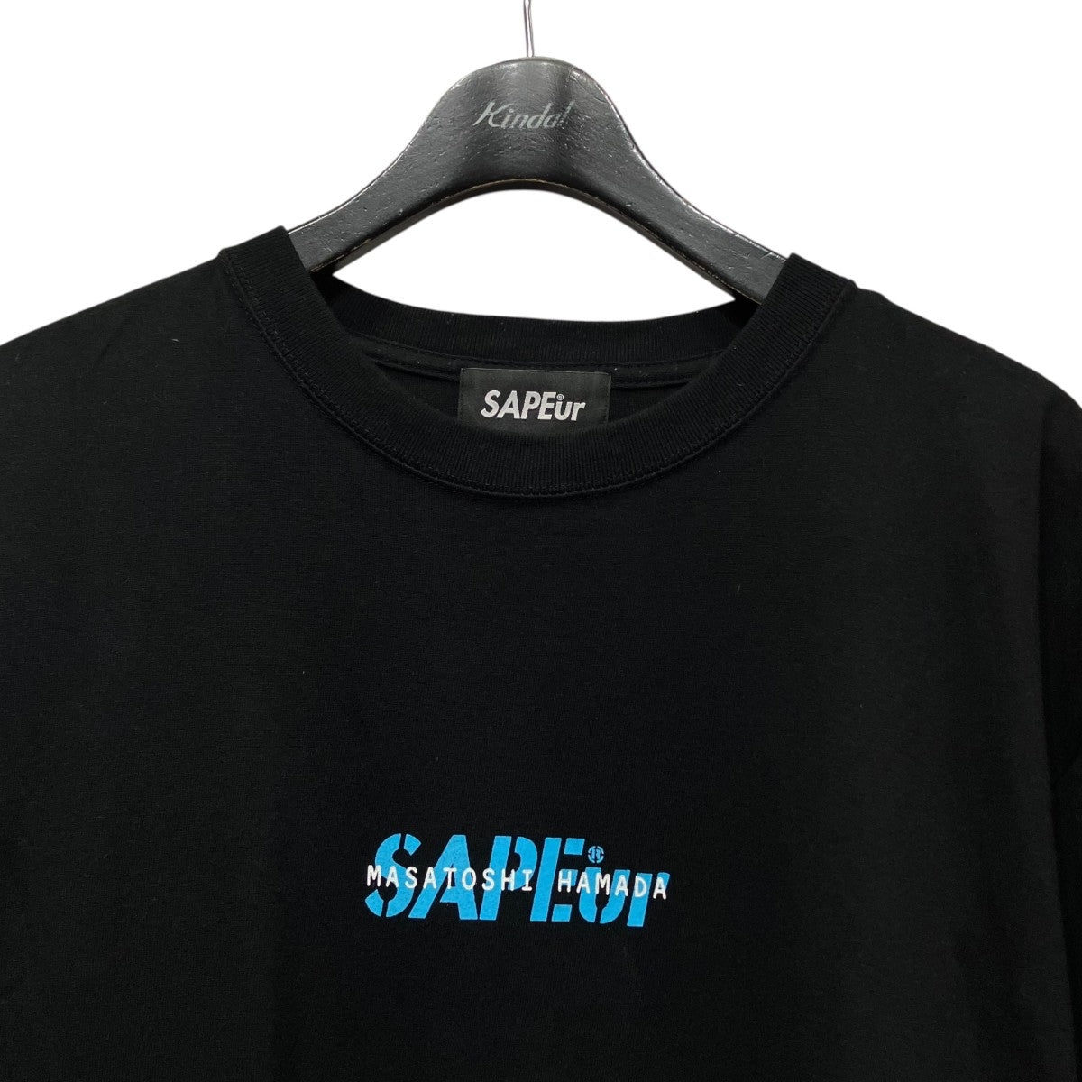 SAPEur×MASATOSHI HAMADA プリントTシャツ 古着・中古-3枚目のアイテム画像