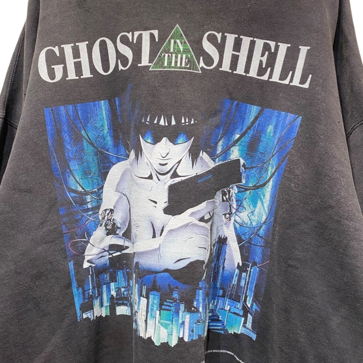 SAINT MICHAEL×攻殻機動隊 GS CRW-N SWT ／ GST IN THE Sクルーネック