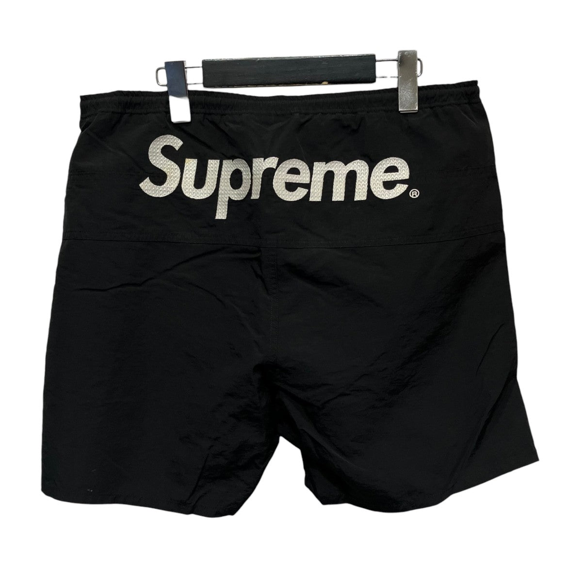 Split Logo Water Shortバックロゴナイロンハーフパンツ