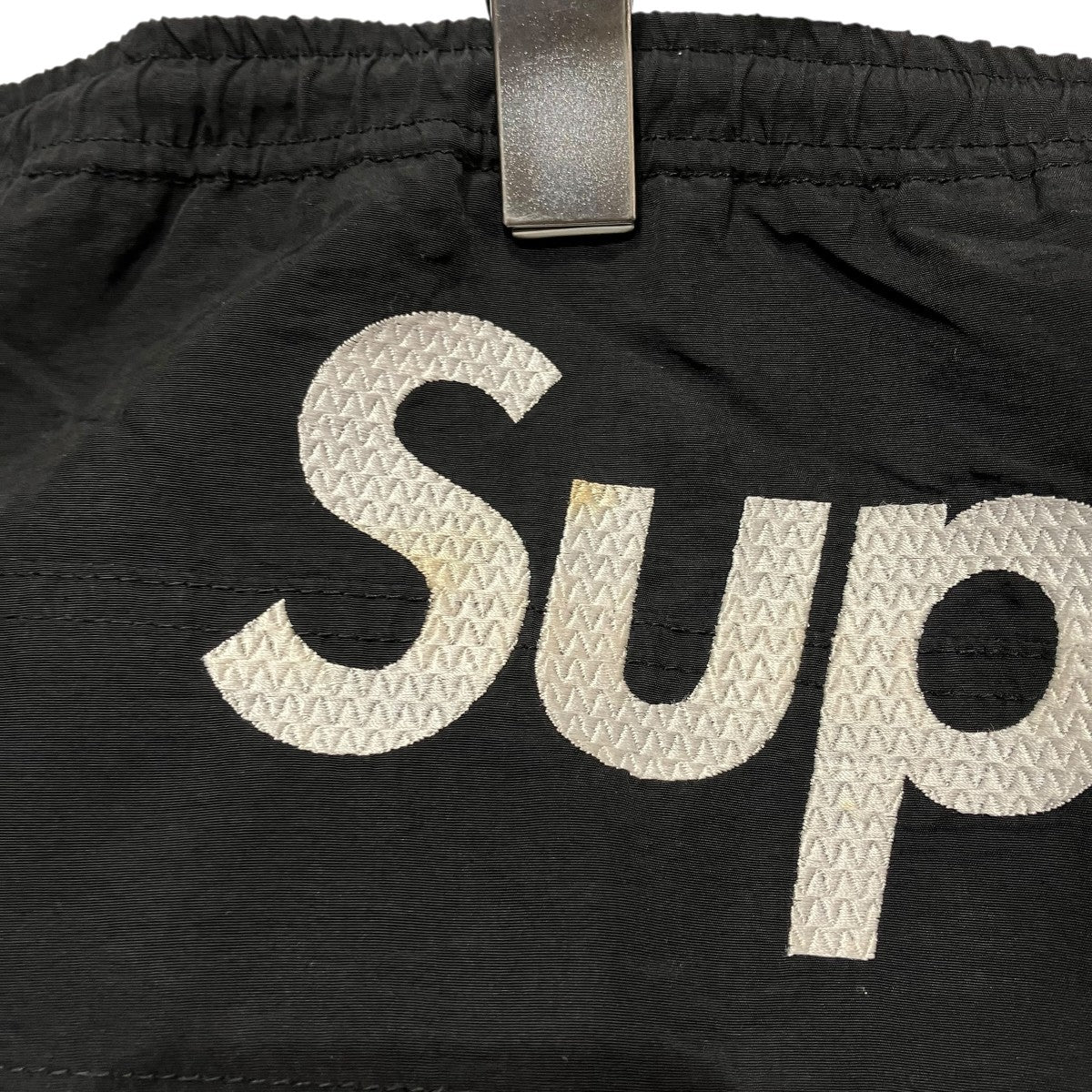Split Logo Water Shortバックロゴナイロンハーフパンツ