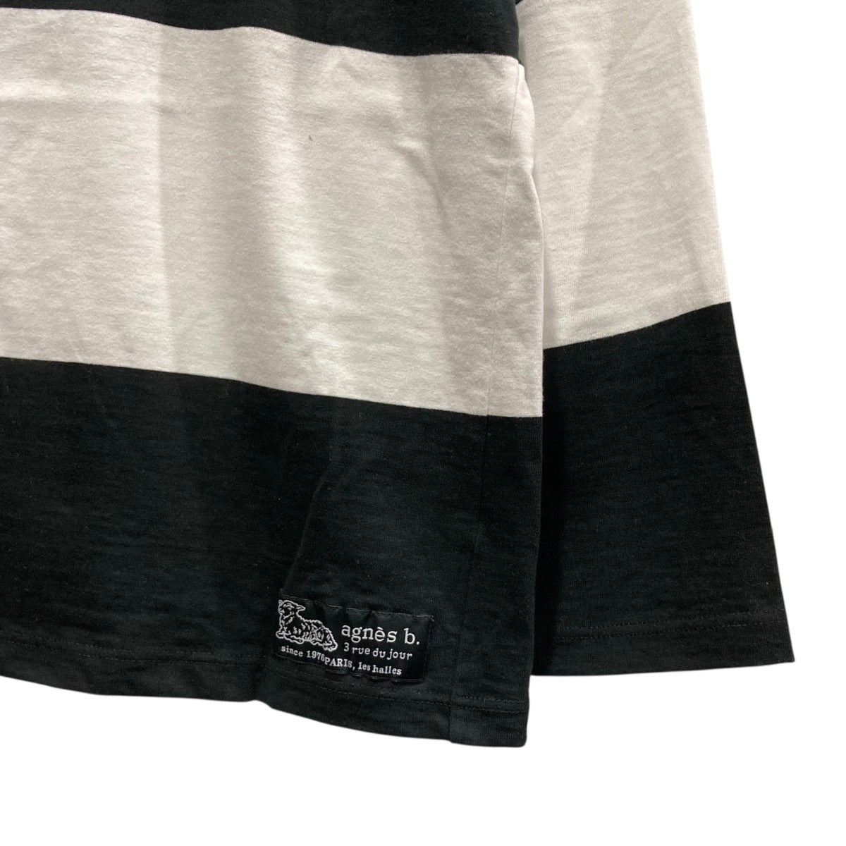 agnes b ボーダーTシャツEBP3J206 古着・中古-4枚目のアイテム画像