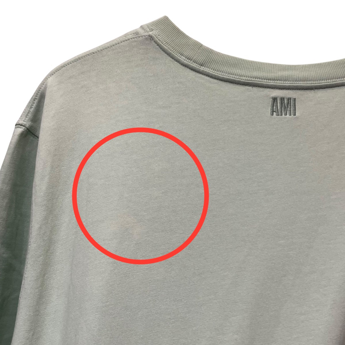 AMI Alexandre Mattiussi ハートロゴ刺繍TシャツE22UTS002 古着・中古-7枚目のアイテム画像