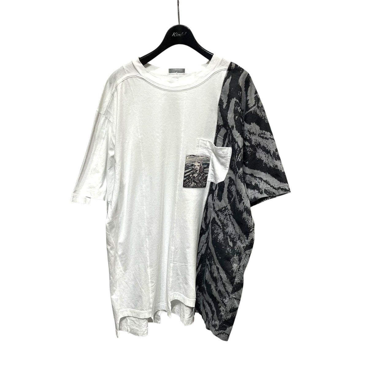 レオパード切替Tシャツ