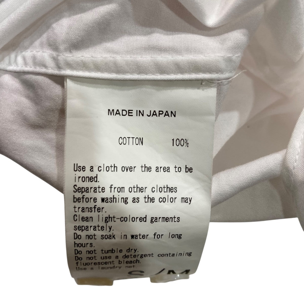 5525gallery バンドカラーシャツ5525-GSH-21101-MM1-BY 古着・中古-8枚目のアイテム画像