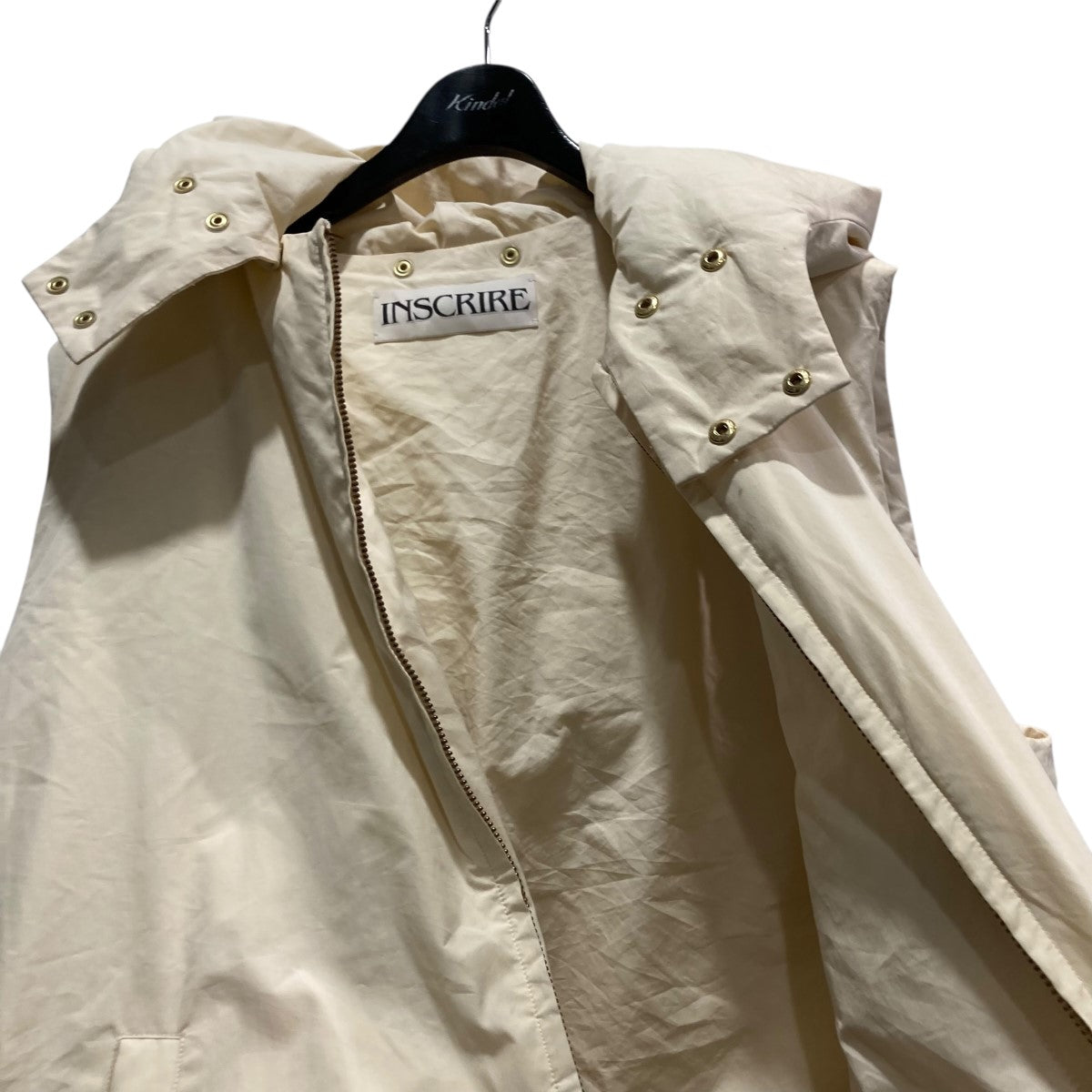 中綿フーデッドベストI20AW-BZ26