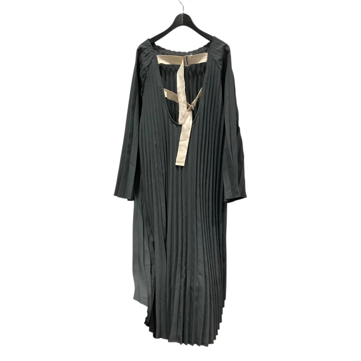 LEINWANDE プリーツワンピース 古着・中古-2枚目のアイテム画像
