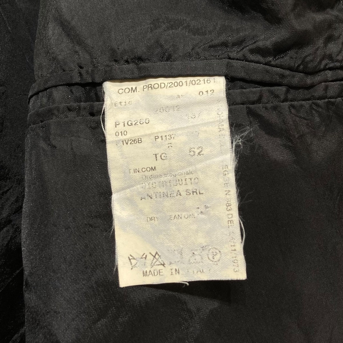 GIORGIO ARMANI セットアップ スーツ ダークグレー GIORGIO ARMANI スーツセットアップ グレー LLサイズ ジョルジオ