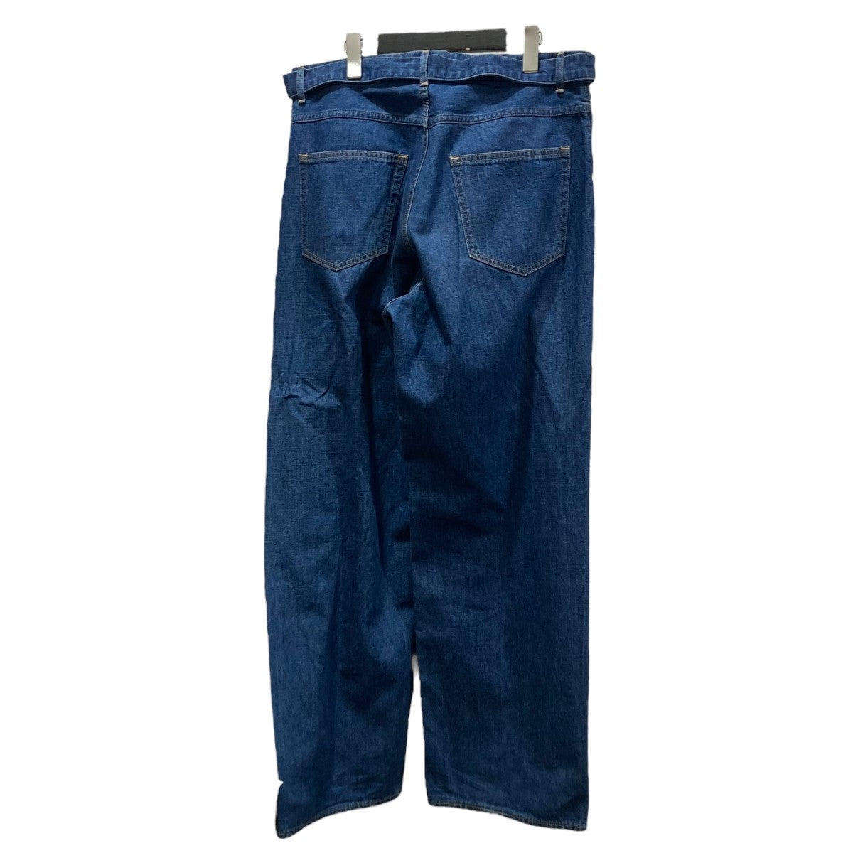25SSSELVEDGE LIGHT OZ DENIM BELTEDベルテッドデニムパンツA25SP025D