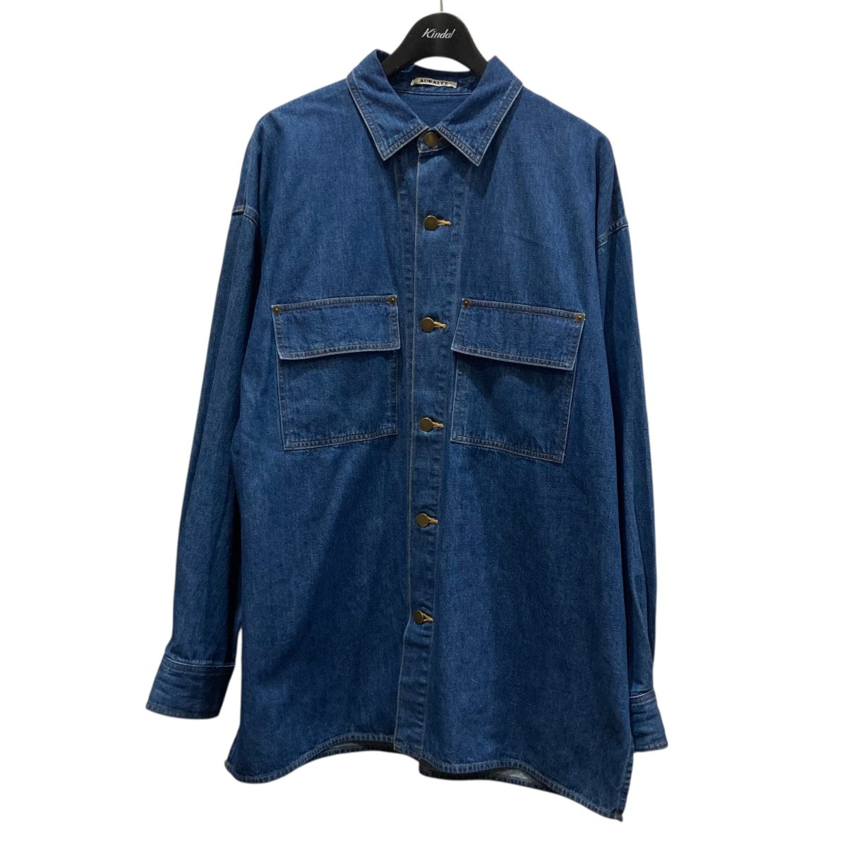 AURALEE(オーラリー) 25SSSELVEDGE LIGHT OZ DENIM SHIRTデニムシャツ