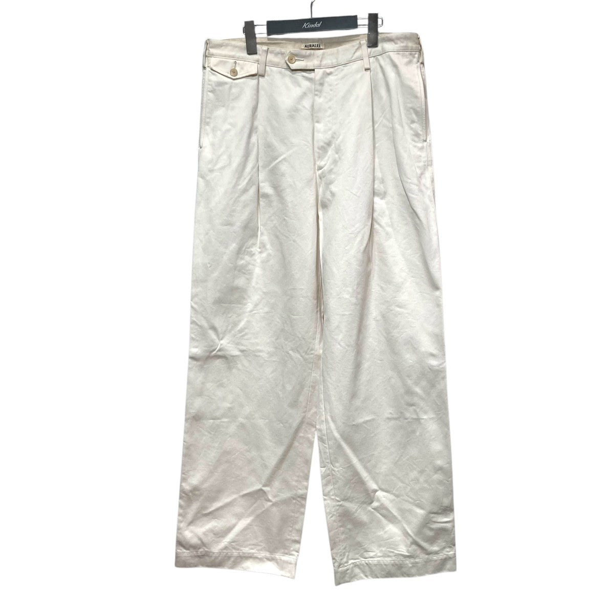 25SSWASHED FINX CHINO ONE TUCK PANTSチノパンA25SP02FC