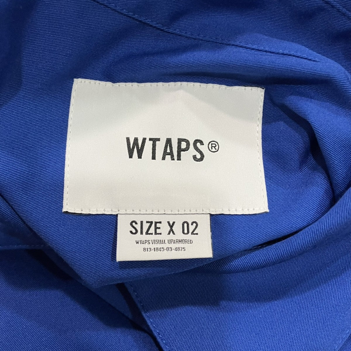 WTAPS REPO SS CTPL． TWILLワークシャツ251CWDT-SHM06 古着・中古-4枚目のアイテム画像