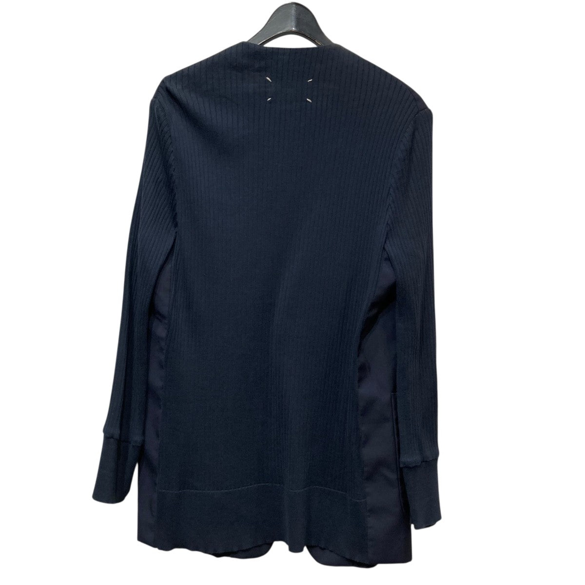 Maison Margiela リブニット切替ノーカーラージャケットS30BN0472 古着・中古-2枚目のアイテム画像