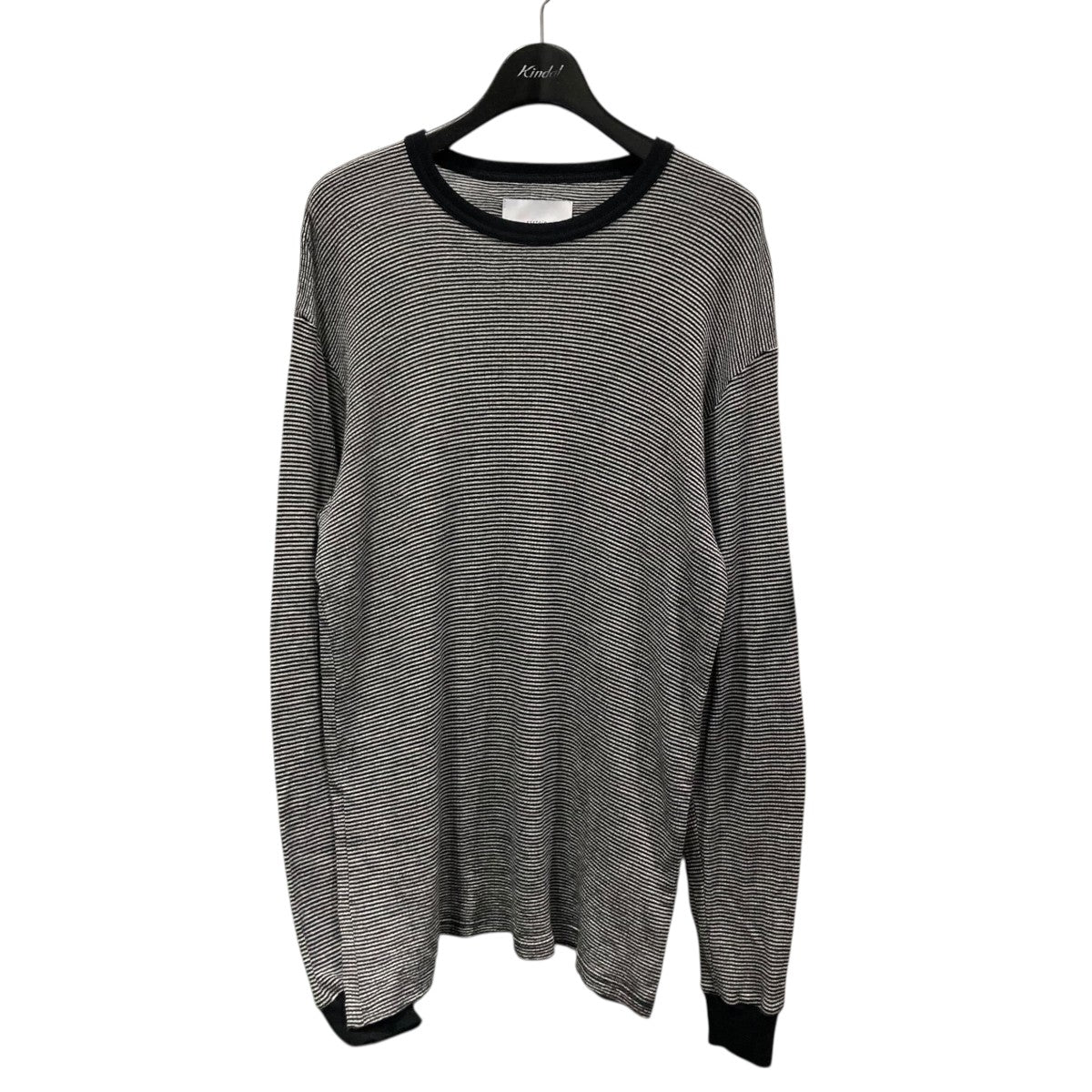 ssstein 25AWFine Wool Oversized Long Sleeve Teeウール長袖TシャツST.1327 古着・中古-1枚目のアイテム画像