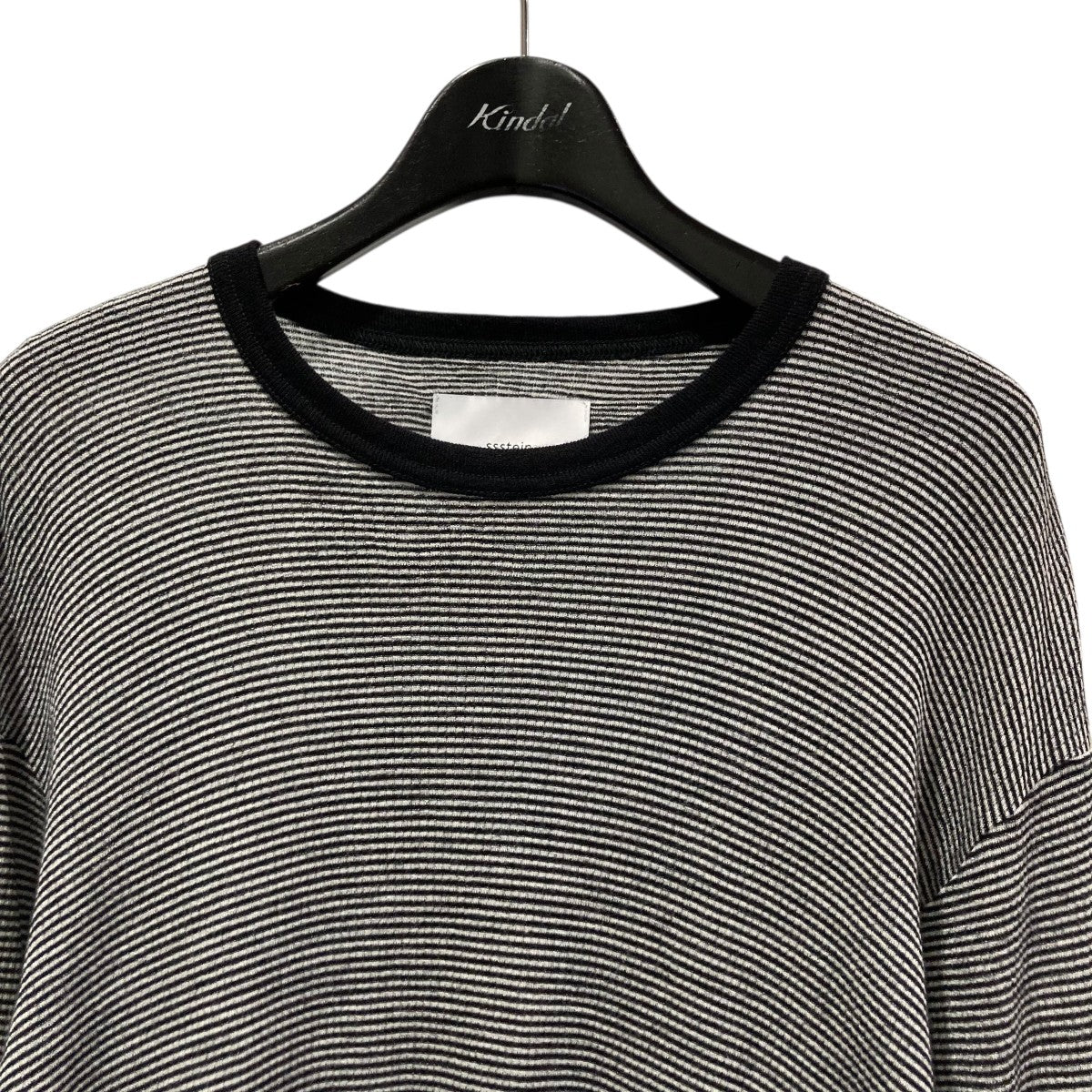 ssstein 25AWFine Wool Oversized Long Sleeve Teeウール長袖TシャツST.1327 古着・中古-3枚目のアイテム画像