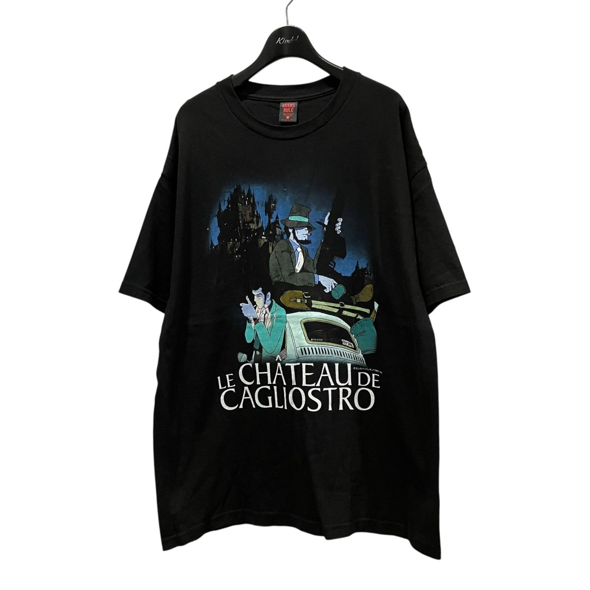 GEEKS RULE×ルパン三世 カリオストロの城 Castle of Cagliostro Silkscreen Printing T Shirt vol．03プリントTシャツ 古着・中古-1枚目のアイテム画像