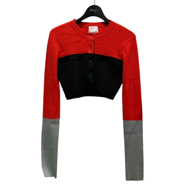 OMMO(オーエムエムオー) BUSTIER DOCKING KT CDカーディガン