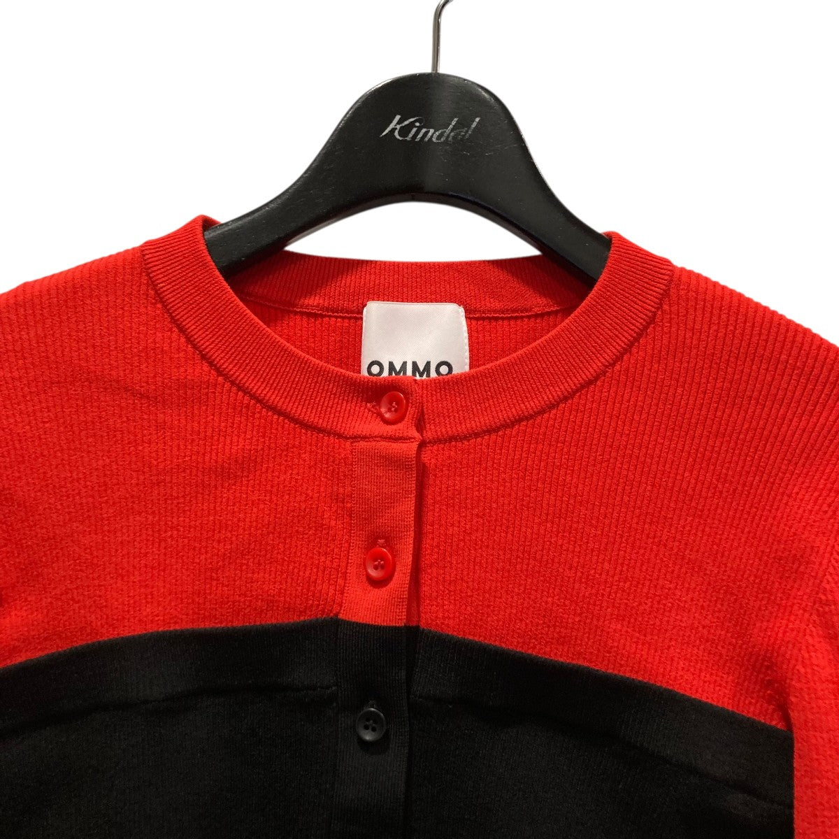 OMMO(オーエムエムオー) BUSTIER DOCKING KT CDカーディガン