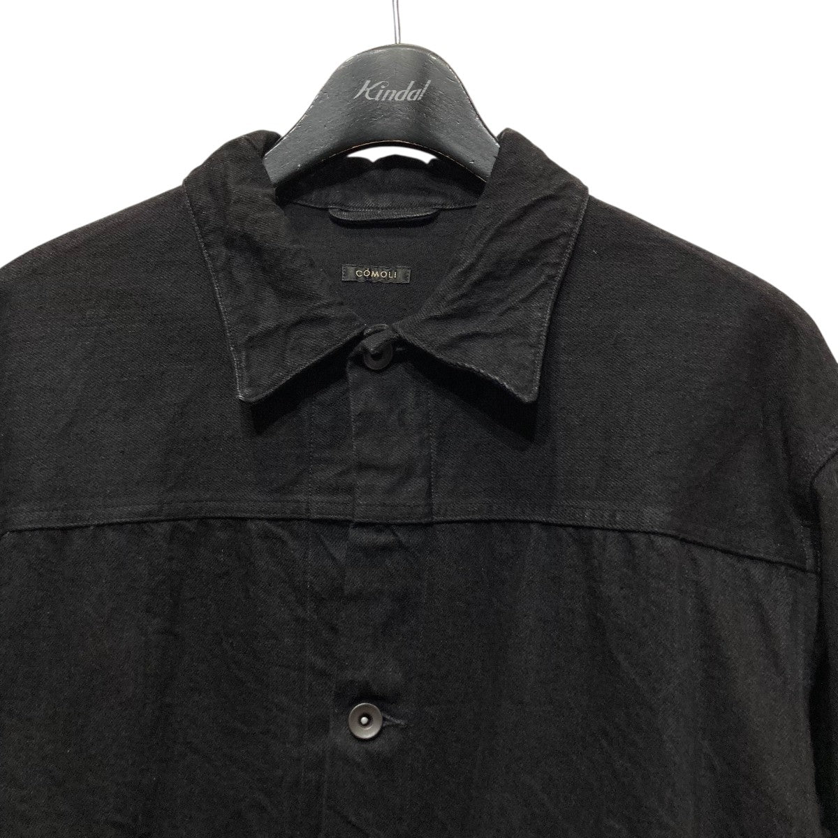 COMOLI(コモリ) デニムジャケットX01-01001 X01-01001 ブラック サイズ