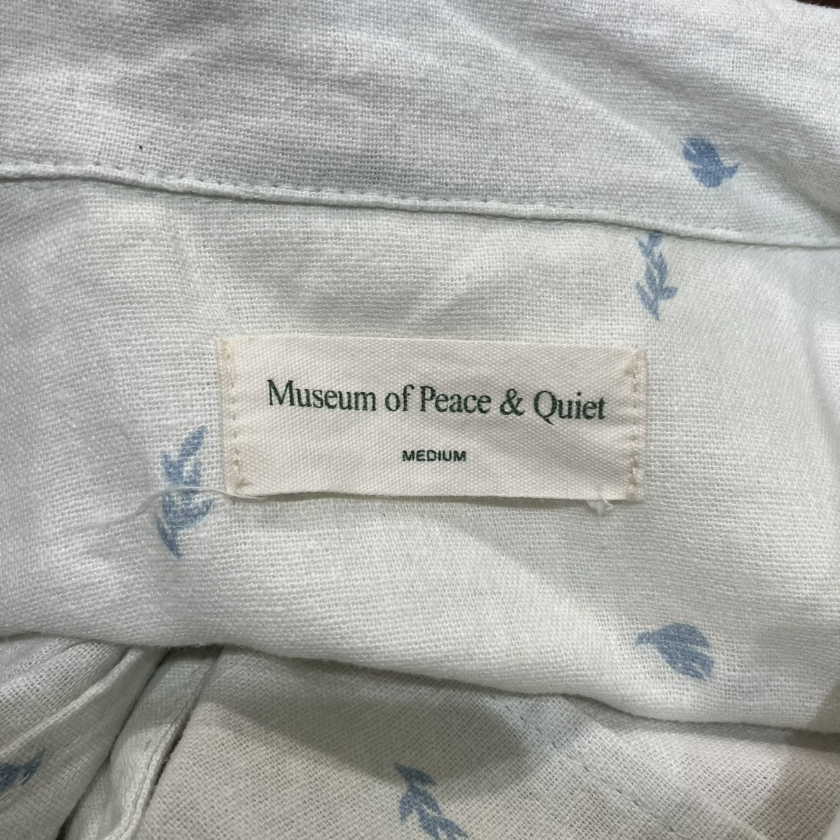 25AWDoves Linen Button-Upリネンコットン半袖シャツ