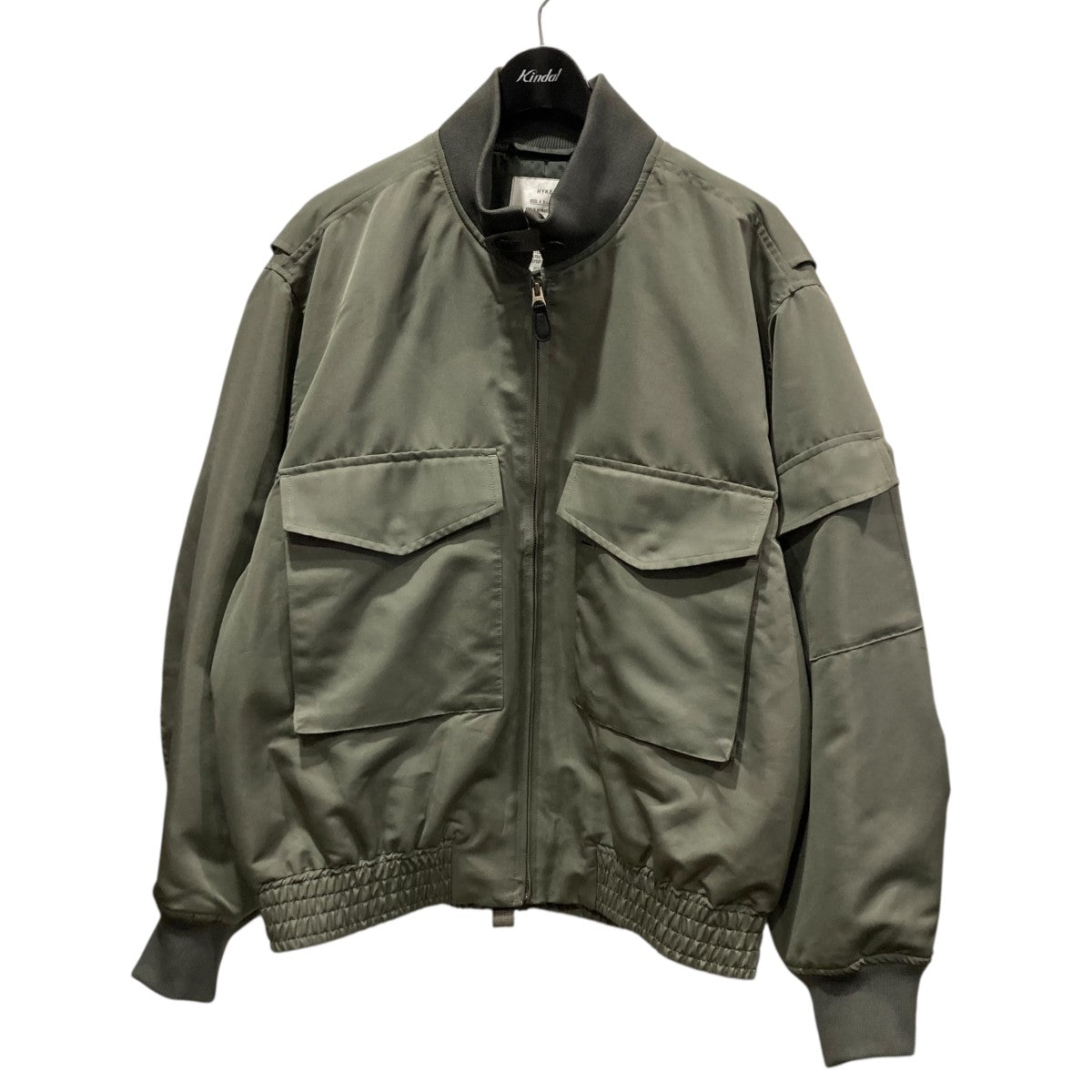 HYKE ハイクミリタリージャケット 2サイズ オリーブ コットン HYKE ハイクミリタリージャケット 2サイズ オリーブ コットン HYKE