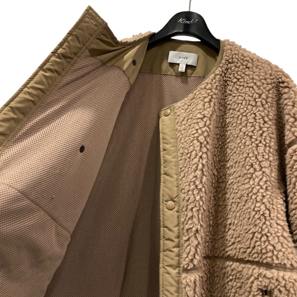 FAUX SHEARLING COATボアコート192-17175 012