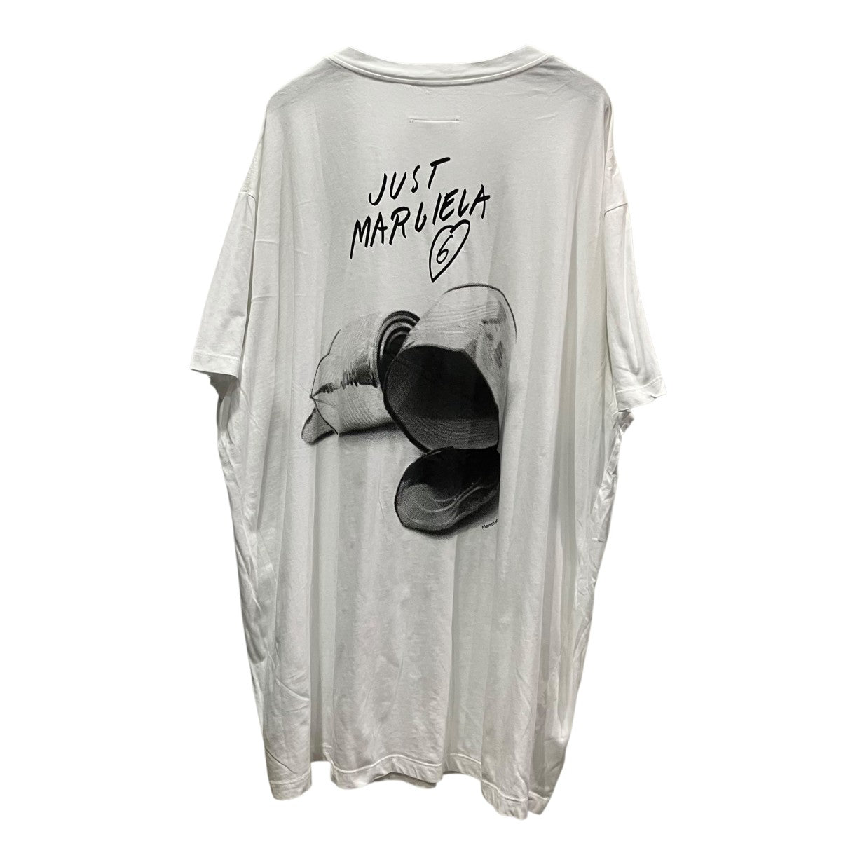 MM6 Maison Margiela バックプリントオーバーサイズTシャツS62GD0057 古着・中古-1枚目のアイテム画像