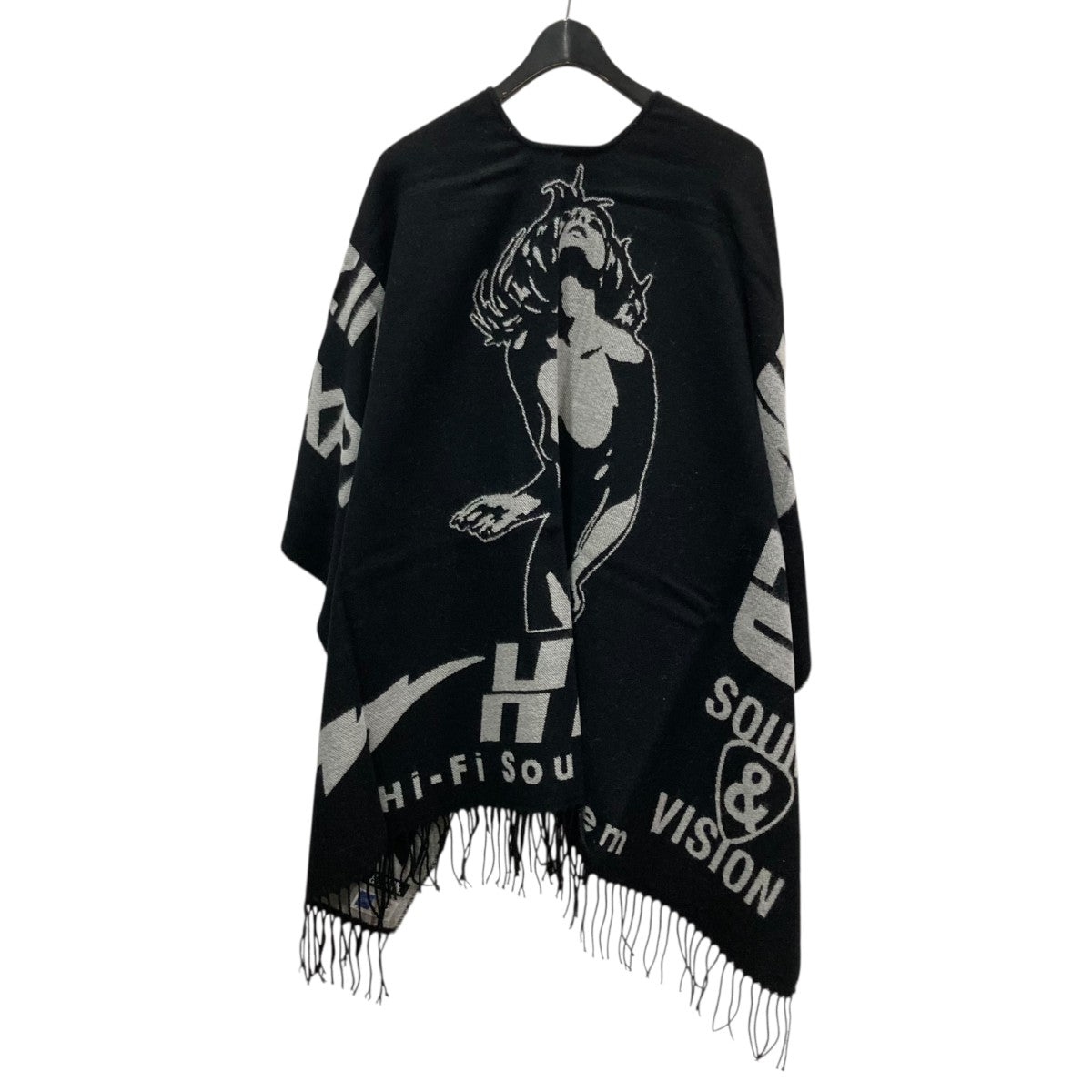 Hysteric Glamour(ヒステリックグラマー) ポンチョ ブラック サイズ