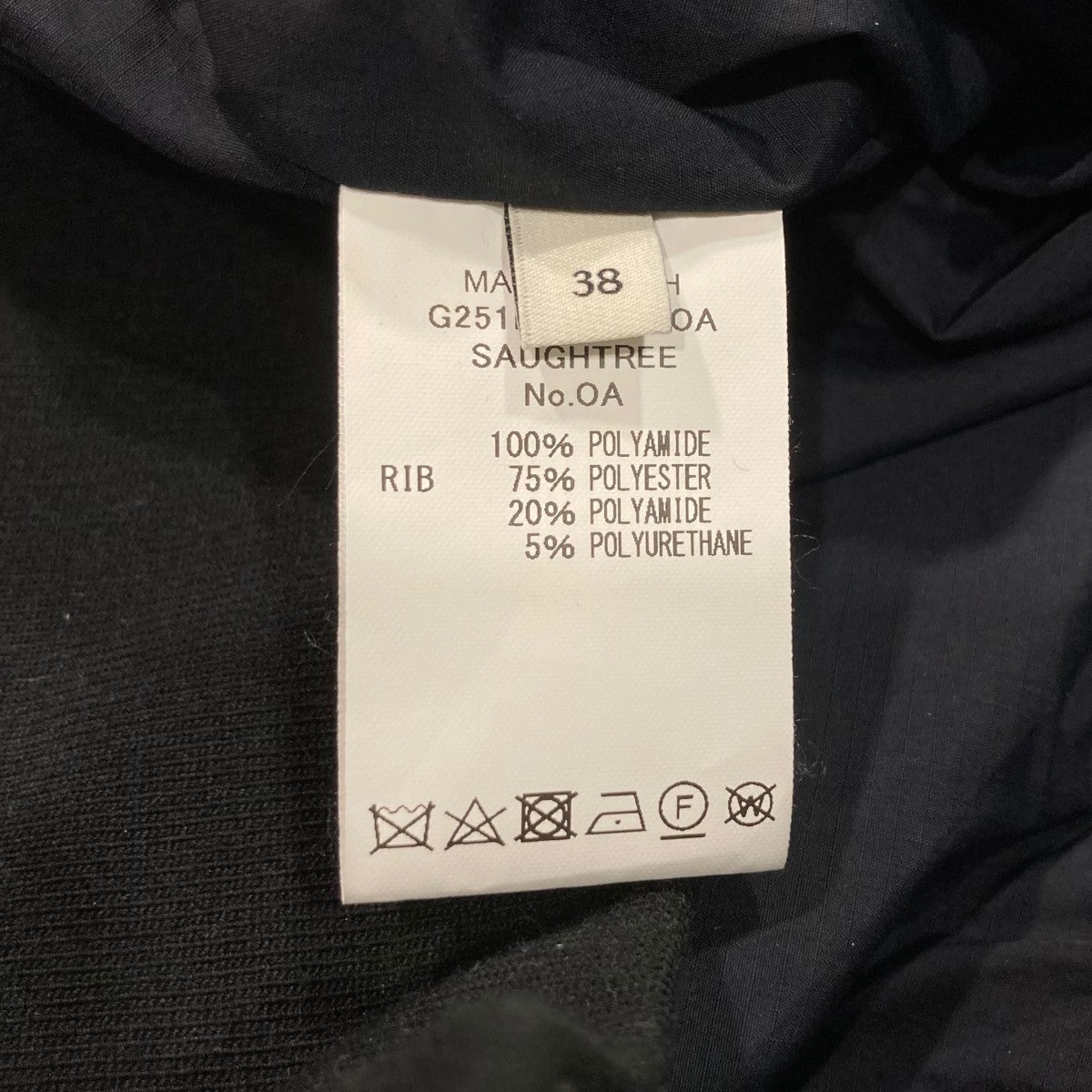 SAUGHTREEリサイクルナイロンボマーブルゾンG251HI1082JKOA