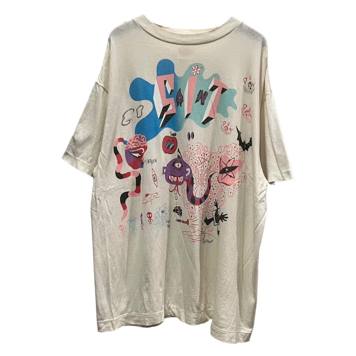 SAINT MICHAEL 25SSSAINT MX SS TEE WHITE半袖TシャツSM-HR8-0000-023 古着・中古-1枚目のアイテム画像