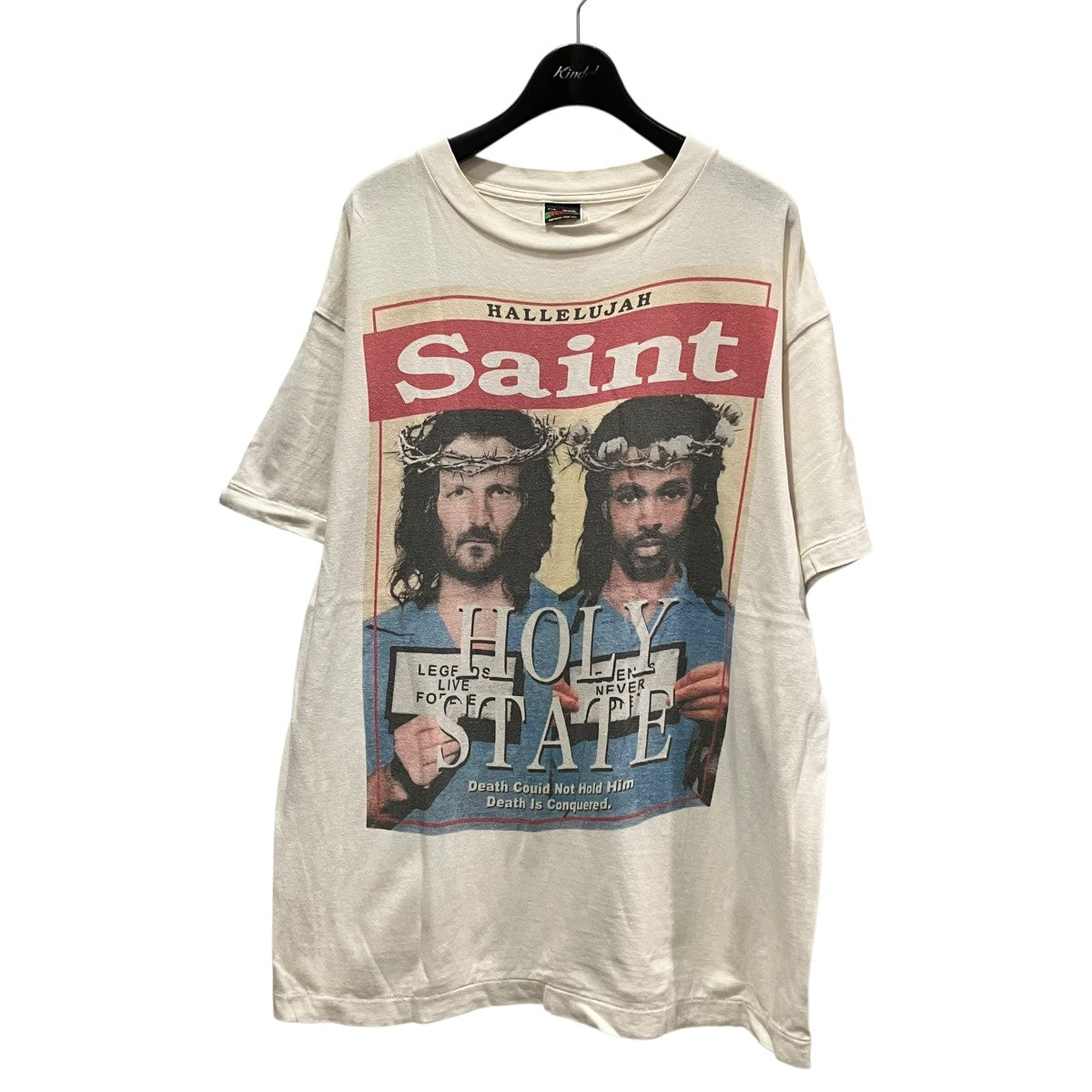 SAINT MICHAEL 22SSHOLY STATE TEE半袖Tシャツ 古着・中古-1枚目のアイテム画像