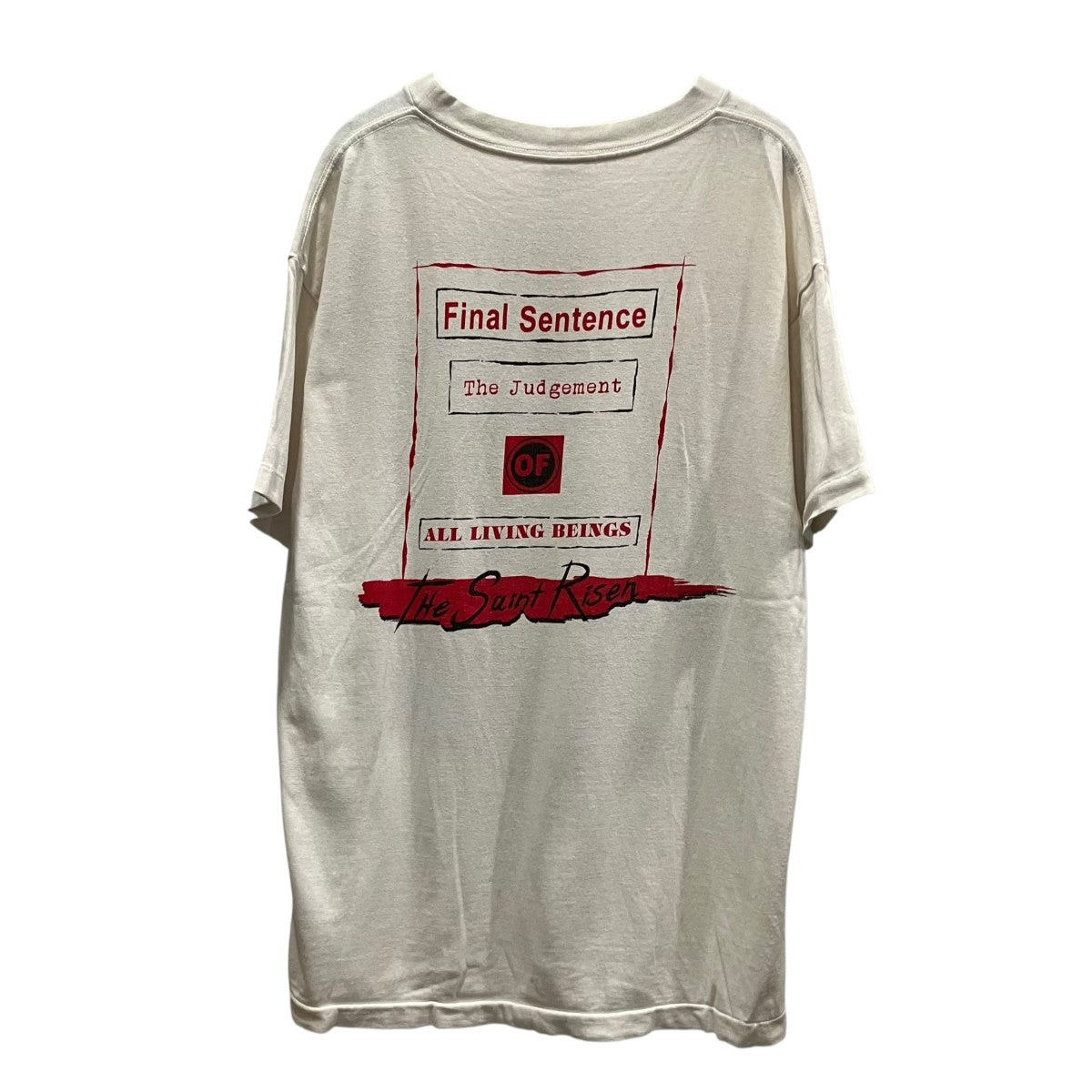 SAINT MICHAEL 22SSHOLY STATE TEE半袖Tシャツ 古着・中古-2枚目のアイテム画像