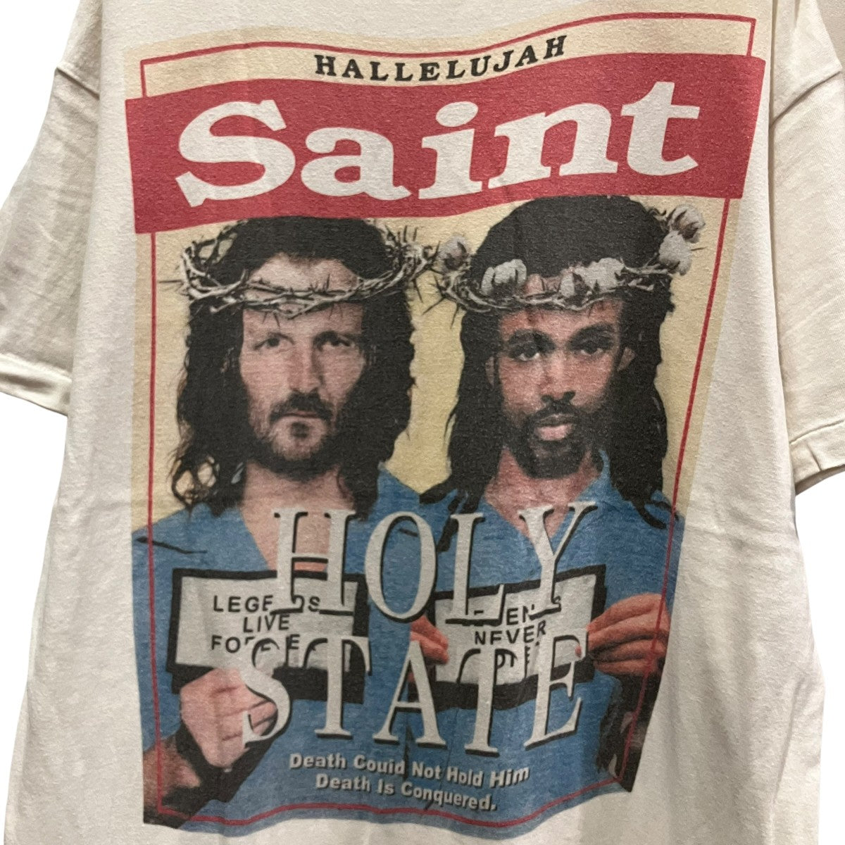 SAINT MICHAEL 22SSHOLY STATE TEE半袖Tシャツ 古着・中古-4枚目のアイテム画像