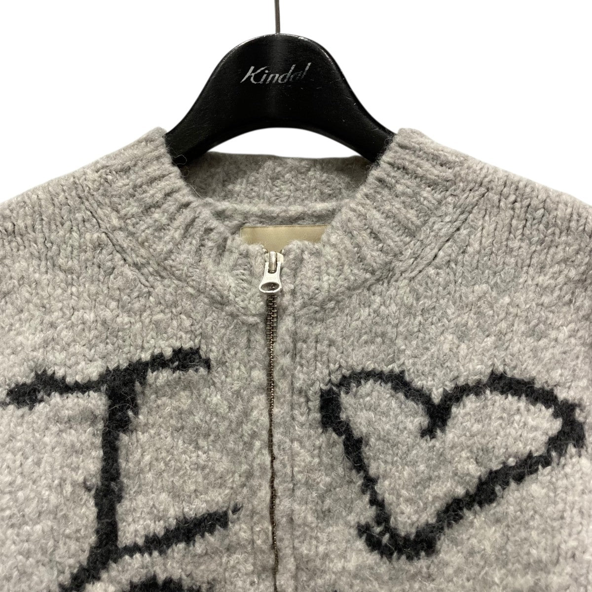 paloma wool(パロマウール) ジップニット グレー サイズ S｜【公式