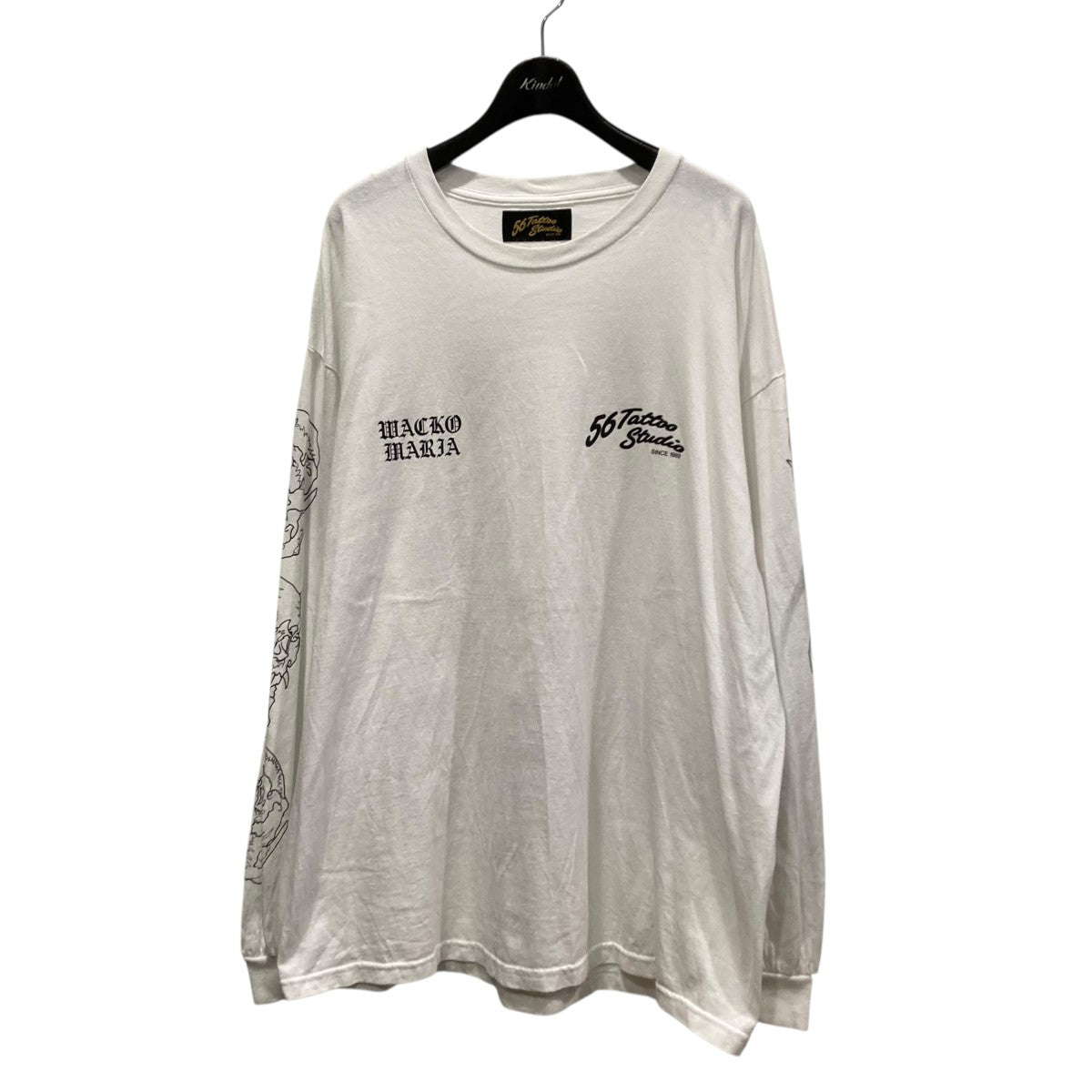 WACKO MARIA×TIFFANY RECORDS ロゴスウェット ブルー サイズ M｜【公式