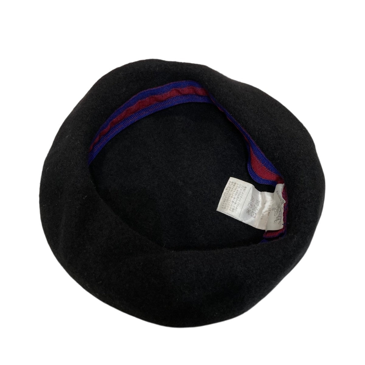 Vivienne Westwood(ヴィヴィアンウエストウッド) ベレー帽 ブラック