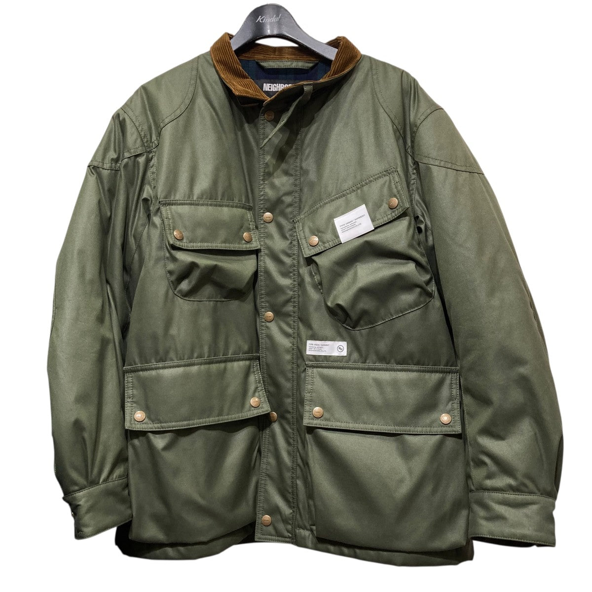 スタンドカラージャケット242AQNH-JKM04 MOTORCYCLE JACKET