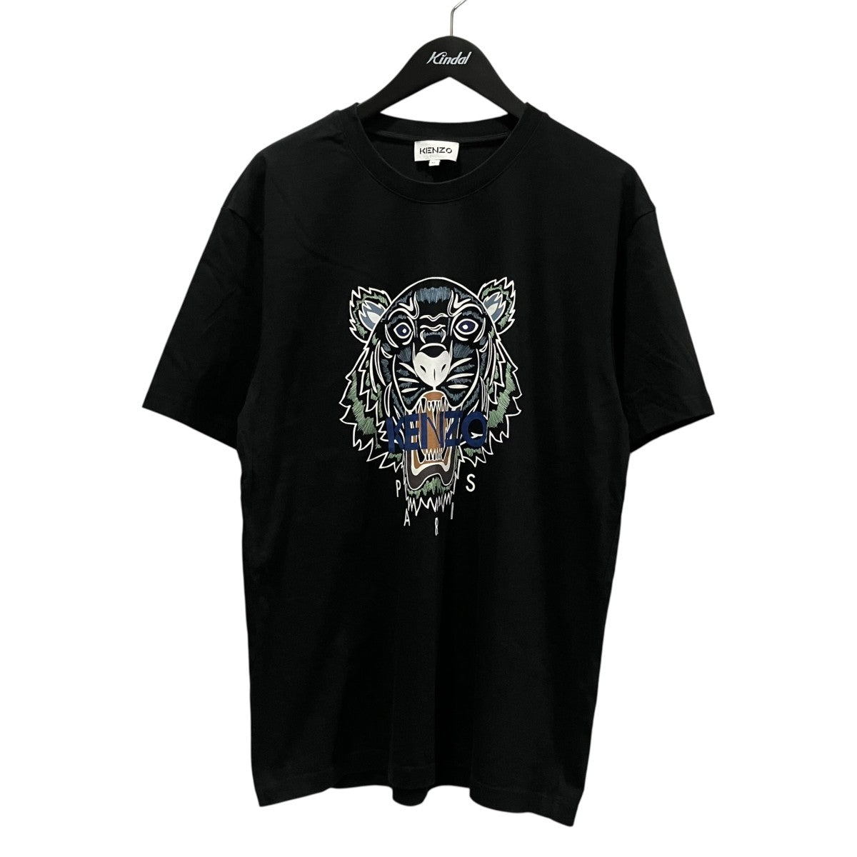 KENZO タイガープリントTシャツFC55TS0204YL 古着・中古-1枚目のアイテム画像