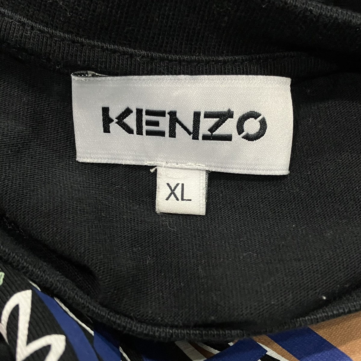 KENZO タイガープリントTシャツFC55TS0204YL 古着・中古-5枚目のアイテム画像