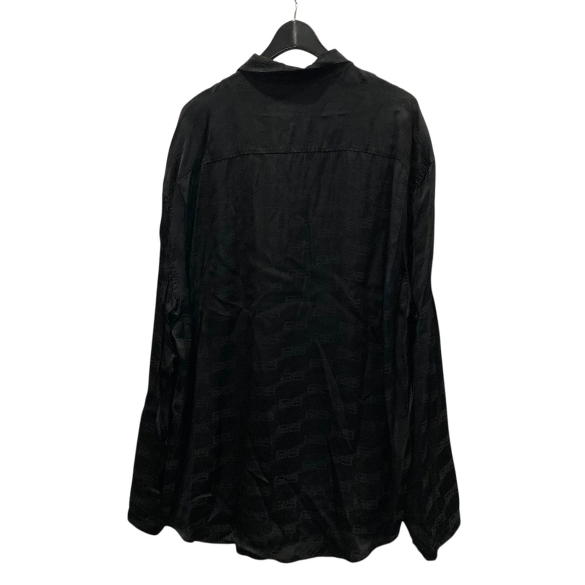 BALENCIAGA BBロゴレーヨンシャツ681812 古着・中古-2枚目のアイテム画像