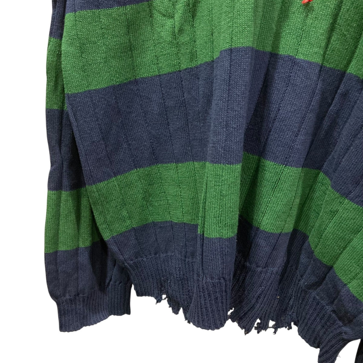 BALENCIAGA(バレンシアガ) クラッシュ加工ニット694254 694254 レッド