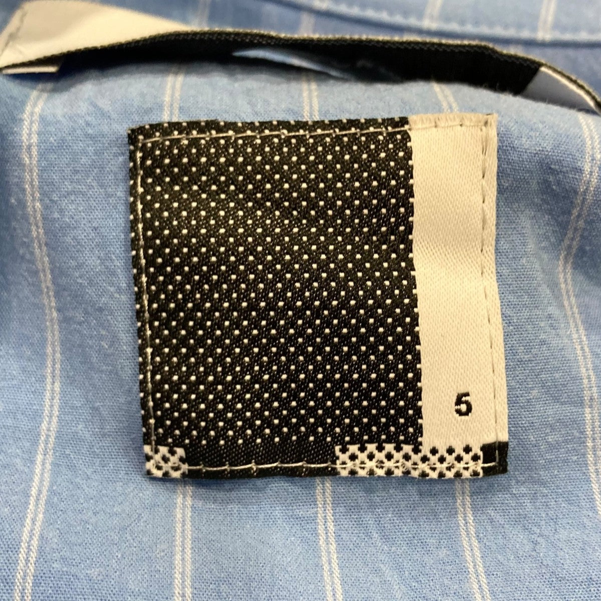 STRIPED ZIPPER SHIRTストライプジップシャツMIMI-SH-U03