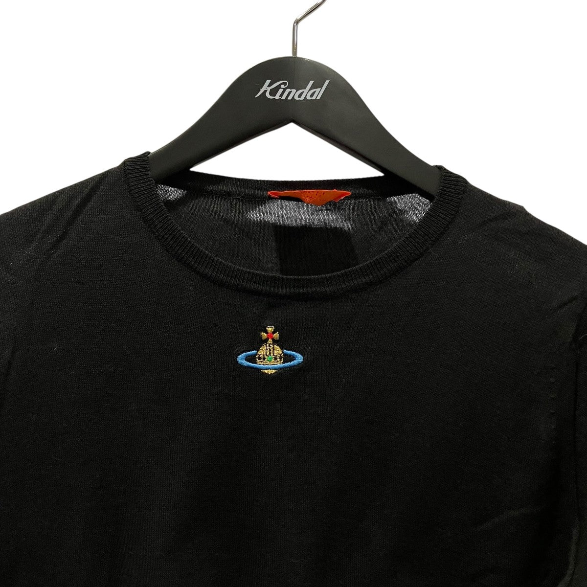 Vivienne Westwood RED LABEL オーブ刺繍半袖ニット356-14006 古着・中古-3枚目のアイテム画像