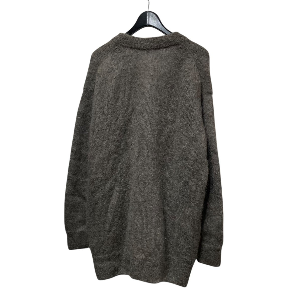 AURALEE(オーラリー) BRUSHED SUPER KID MOHAIR KNIT LONG CARDIGAN