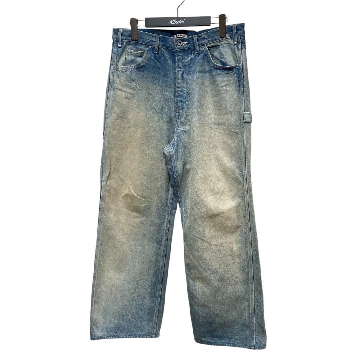 AURALEE SELVEDGE FADED HEAVY DENIM PAINTER PANTSペインターデニムパンツA24AP01DH 古着・中古-1枚目のアイテム画像