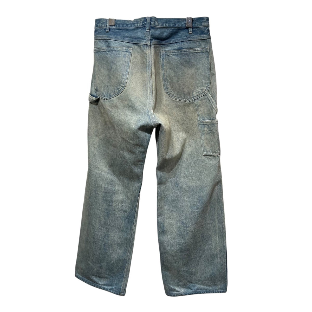 AURALEE SELVEDGE FADED HEAVY DENIM PAINTER PANTSペインターデニムパンツA24AP01DH 古着・中古-2枚目のアイテム画像